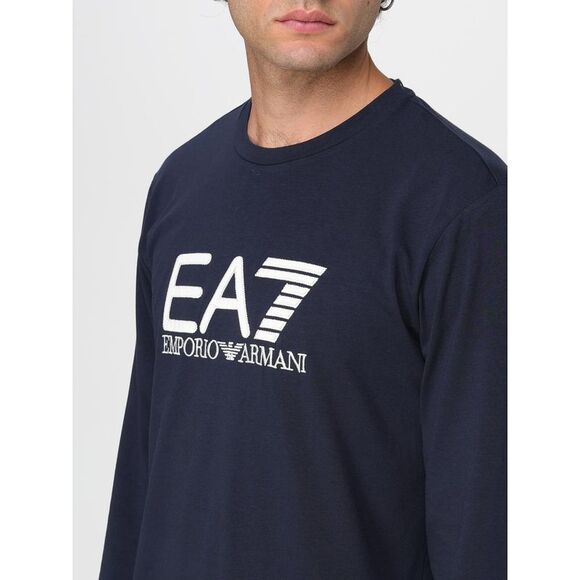 Ea7 T-Shirt Men Blue
